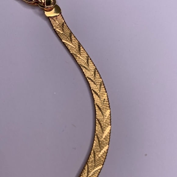 14K Electroplated Yellow Gold Bracelet - Picture 3 of 6